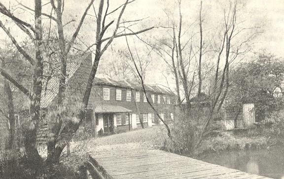 image016 The workshops at Merton Abbey as seen from the bridge over the River Wandle